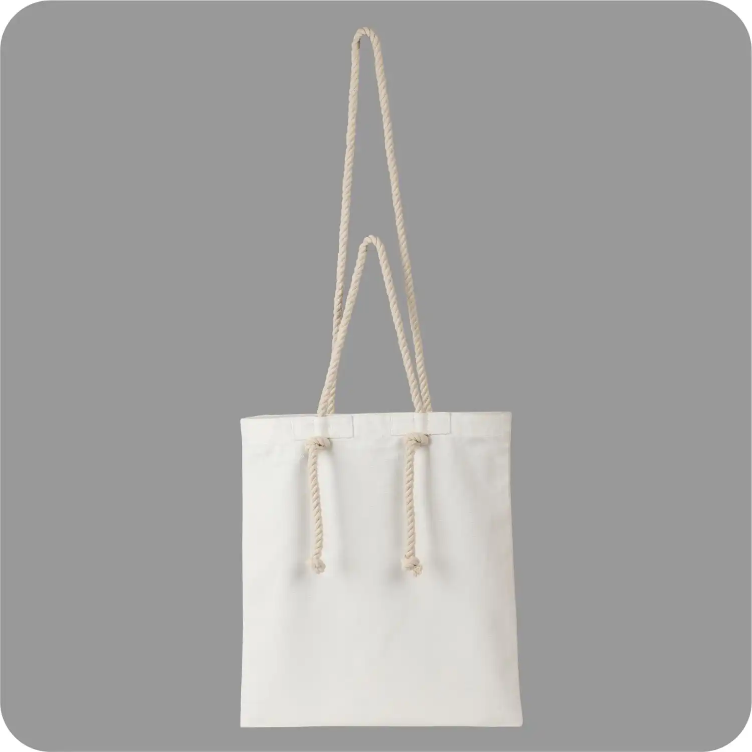 Canvas Bags with Adjustable Handle, with Open Closure for Unisex    