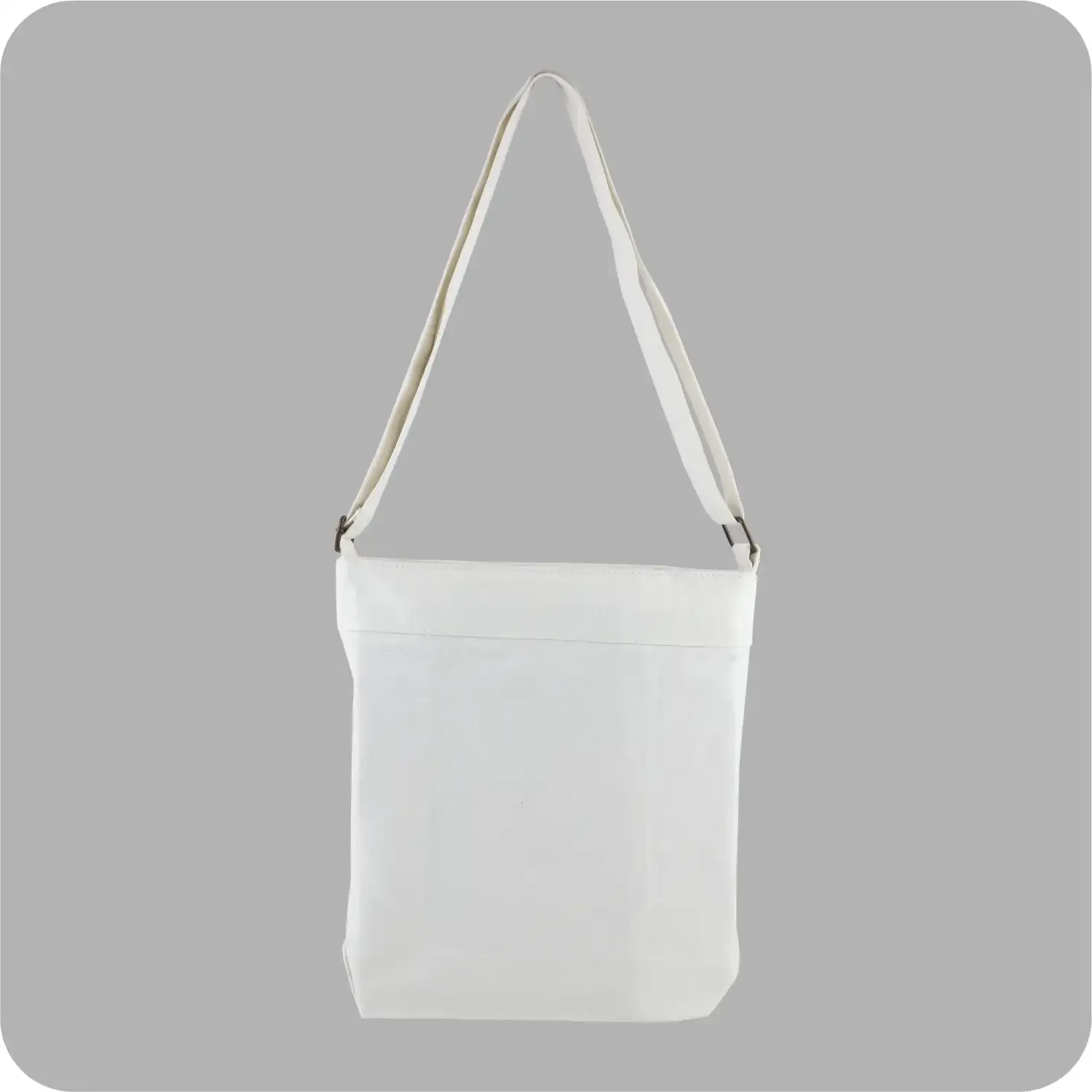 Dashy Cross Body Handle Style Exclusively for Teenagers Off-white Canvas Bags