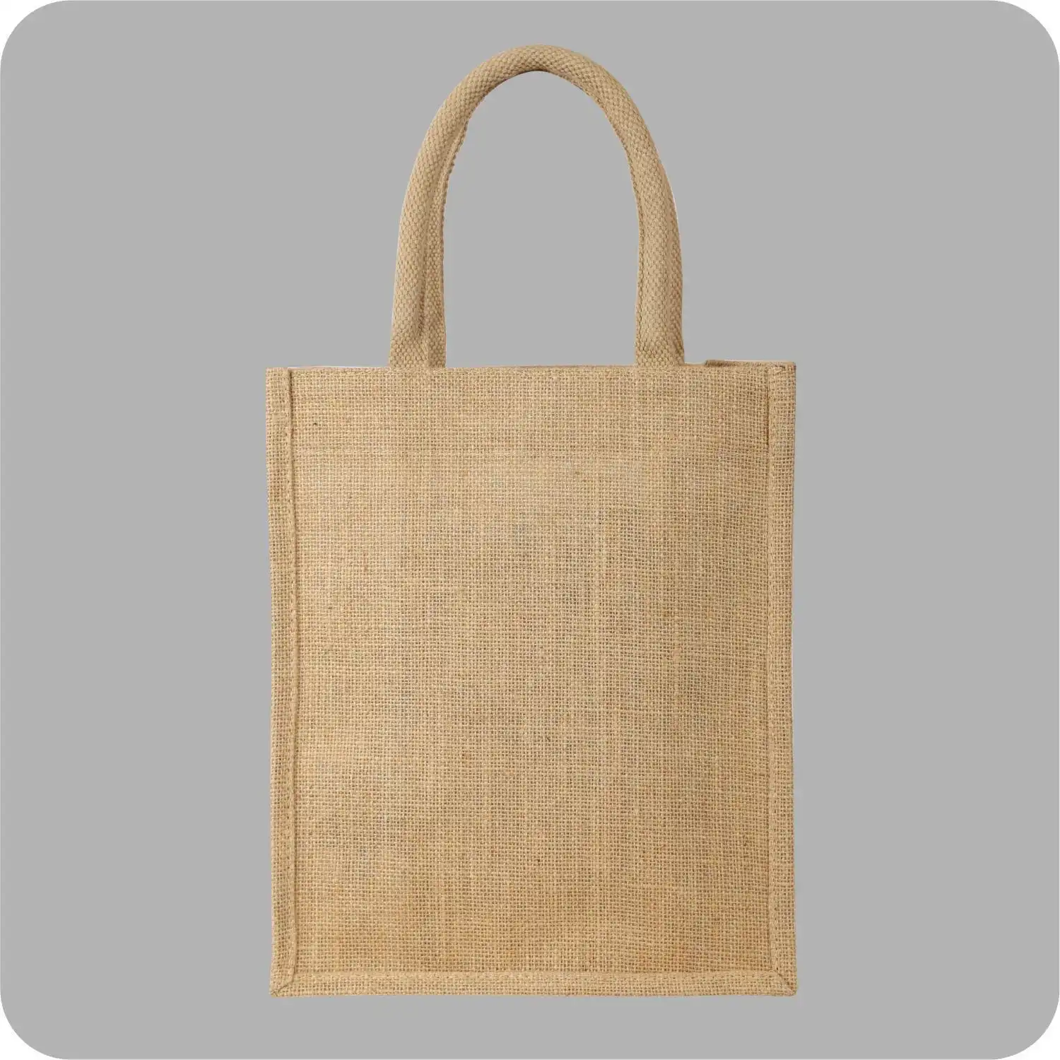 Exclusive Designed Khaki Colored 100% Jute bags Made for Unisex 