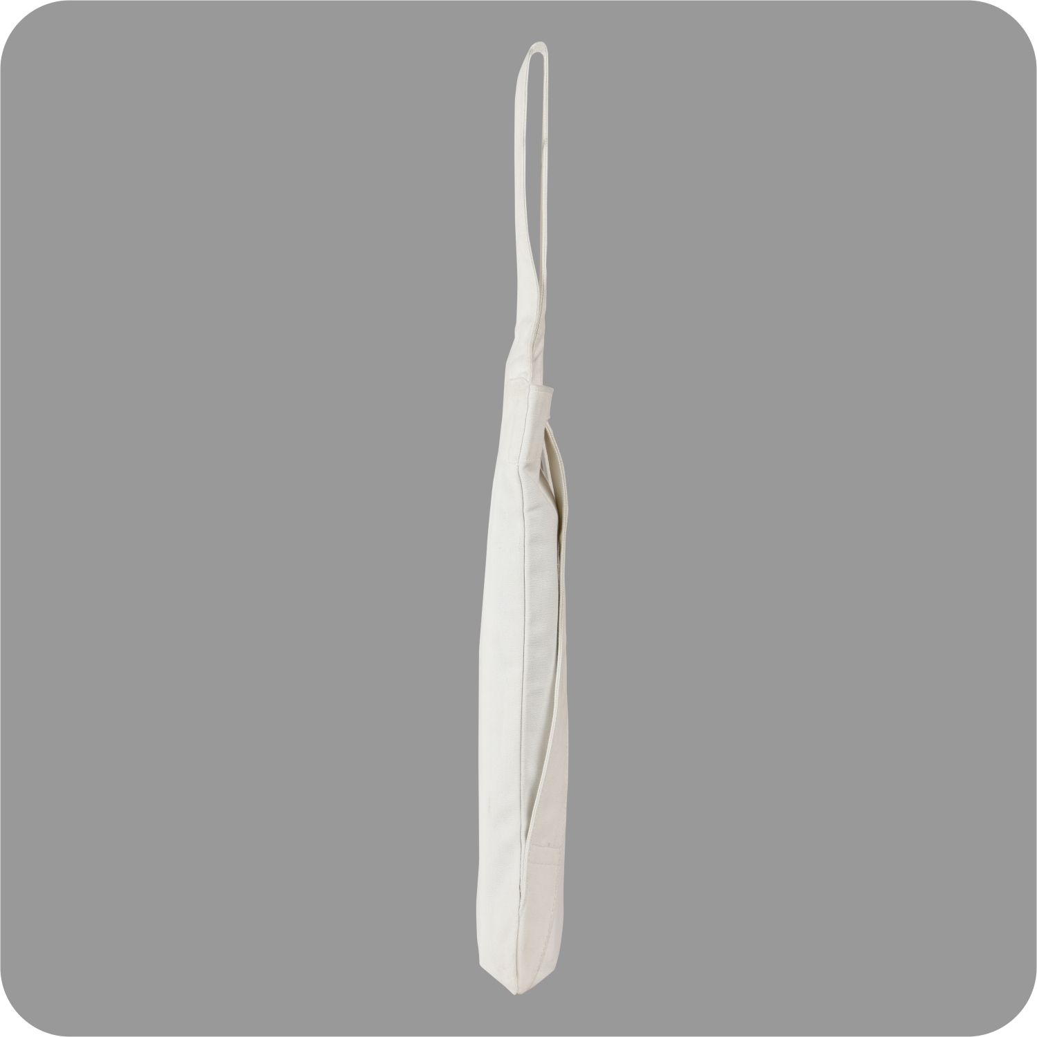 Cotton Fiber , Shoulder / Hand Canvas Bags with Tich Button Closure