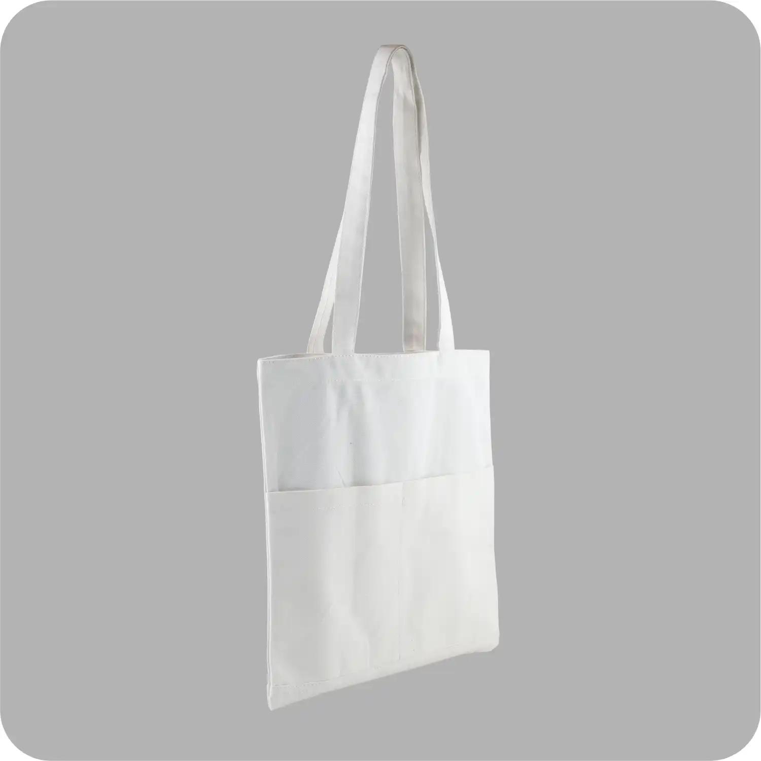 Sturdy, Lightweight, Environmental Friendly, Double Pocketed, Cotton Bags