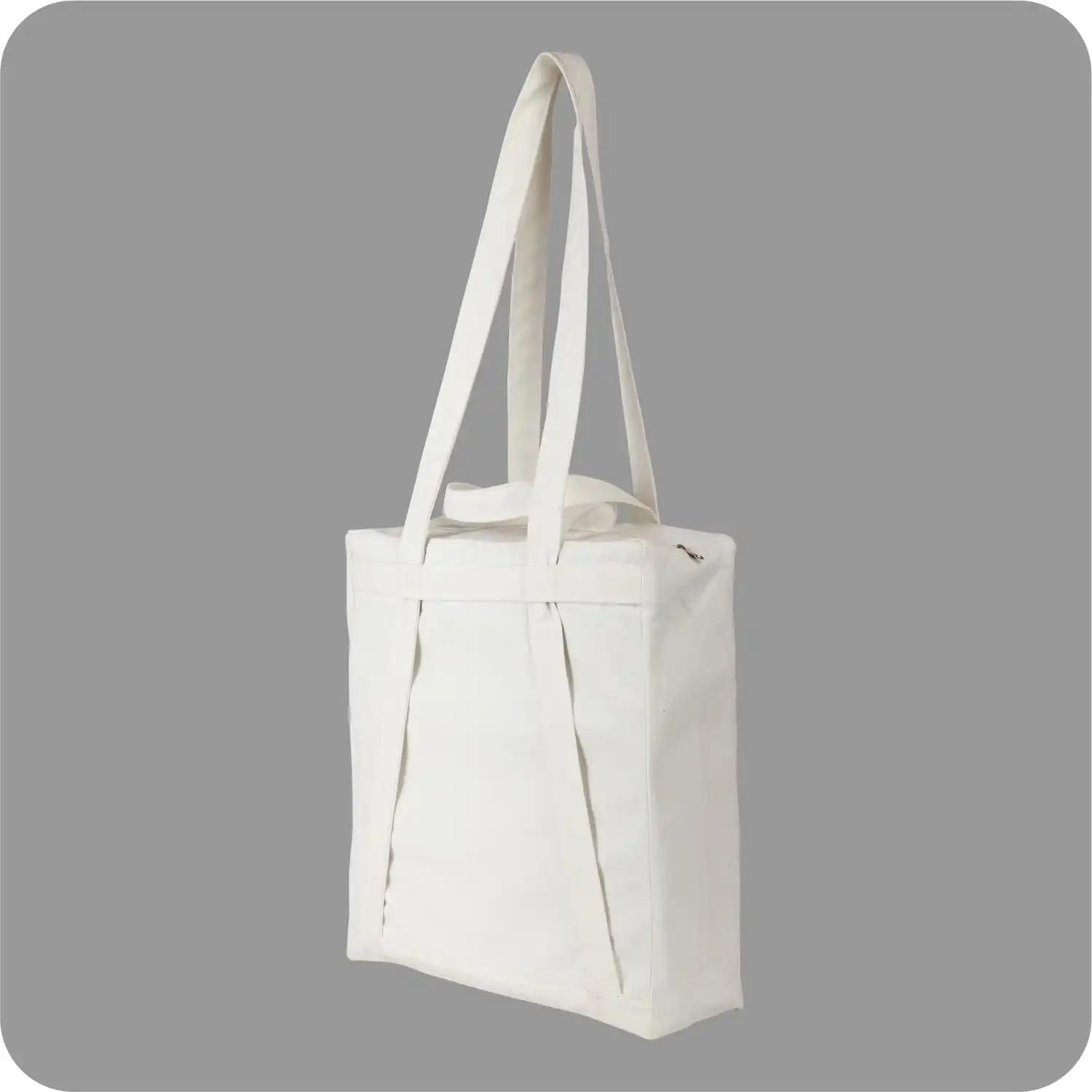 Back Pack/Shoulder Travelling Canvas Bags Made of Pure Cotton Fiber